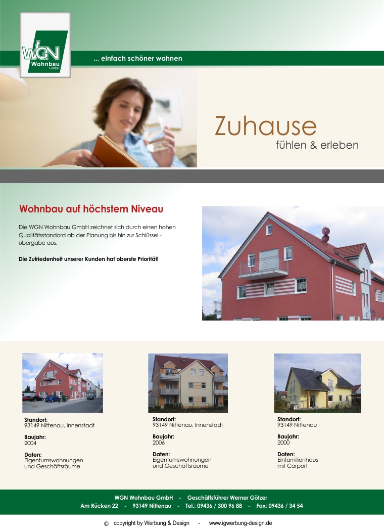 Weibseite WGN Wohnbau GmbH Seite 2